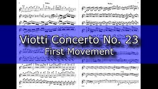 Viotti Violin Concerto No 23 in G Major First Movement