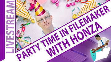 Party Time in FileMaker with HOnza Koudelka
