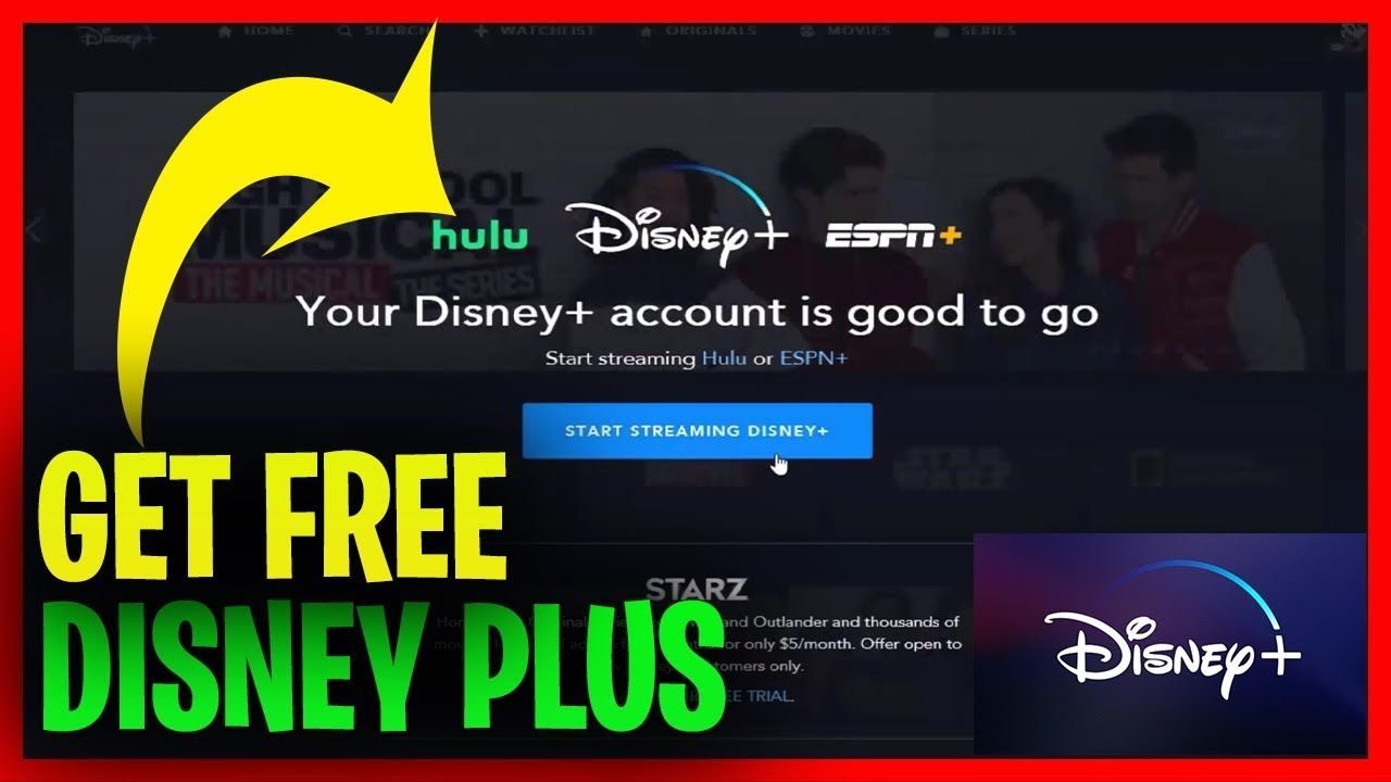 TUTO COMPTE DISNEY + GRATUIT A VIE - YouTube