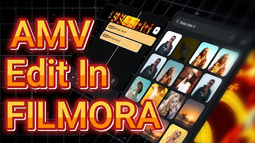 Make AMV Edits on Filmora Mobile | Easy Anime Music Video Editing Tutorial 2025