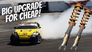 Converting My 350Z To True Rear Coilovers For Cheap Huge Difference