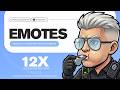 12x Custom Twitch Emotes Design - Commission Work For Client #twitch #twitchemotes #twitchstreamer