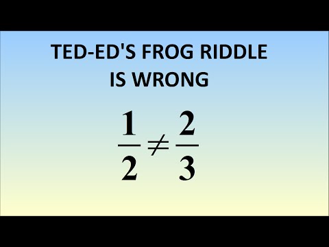 TED-Ed's Frog Riddle Is Wrong