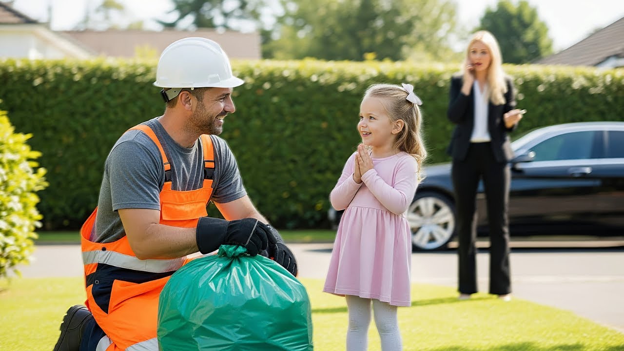 Millionärstochter seit der Geburt stumm – bis ein alleinerziehender Müllmann das Unfassbare tat