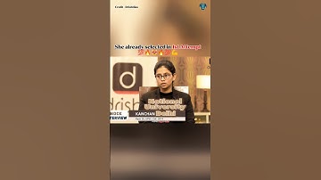 Already selected in 1st Attempt 💯 | Kanchan | UPSC IAS interview