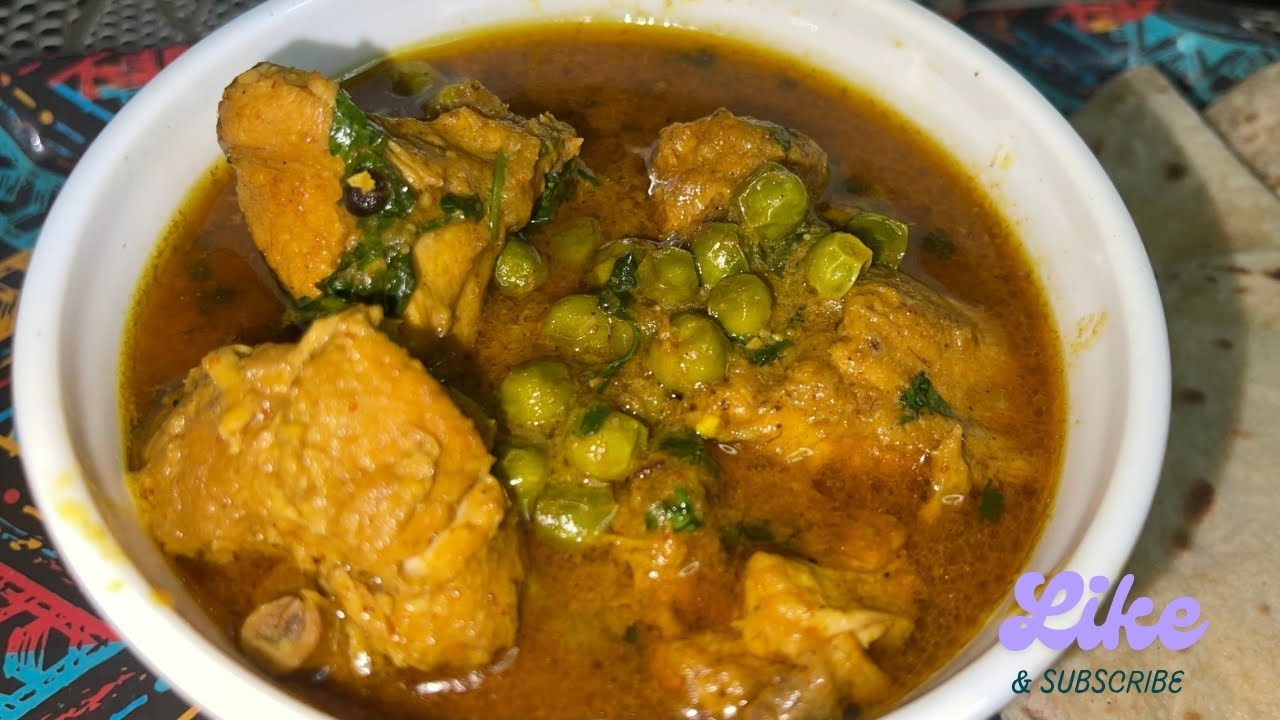 Matar Chicken Handi || Ramadan Special Recipe|| How To Make Chicken Curry With Green Peas🫛