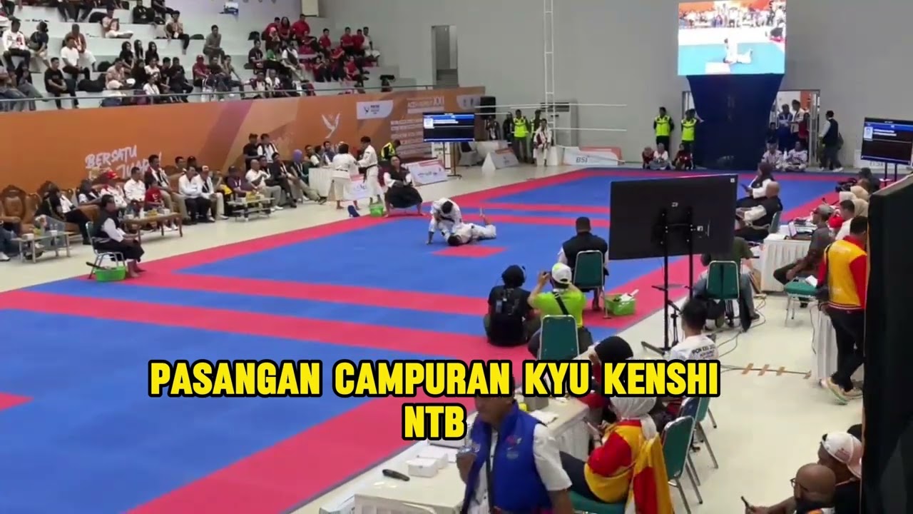 Final Embu Pasangan Campuran Kyu kenshi DKI Vs NTB | NTB emas | PON XXI Aceh Sumut