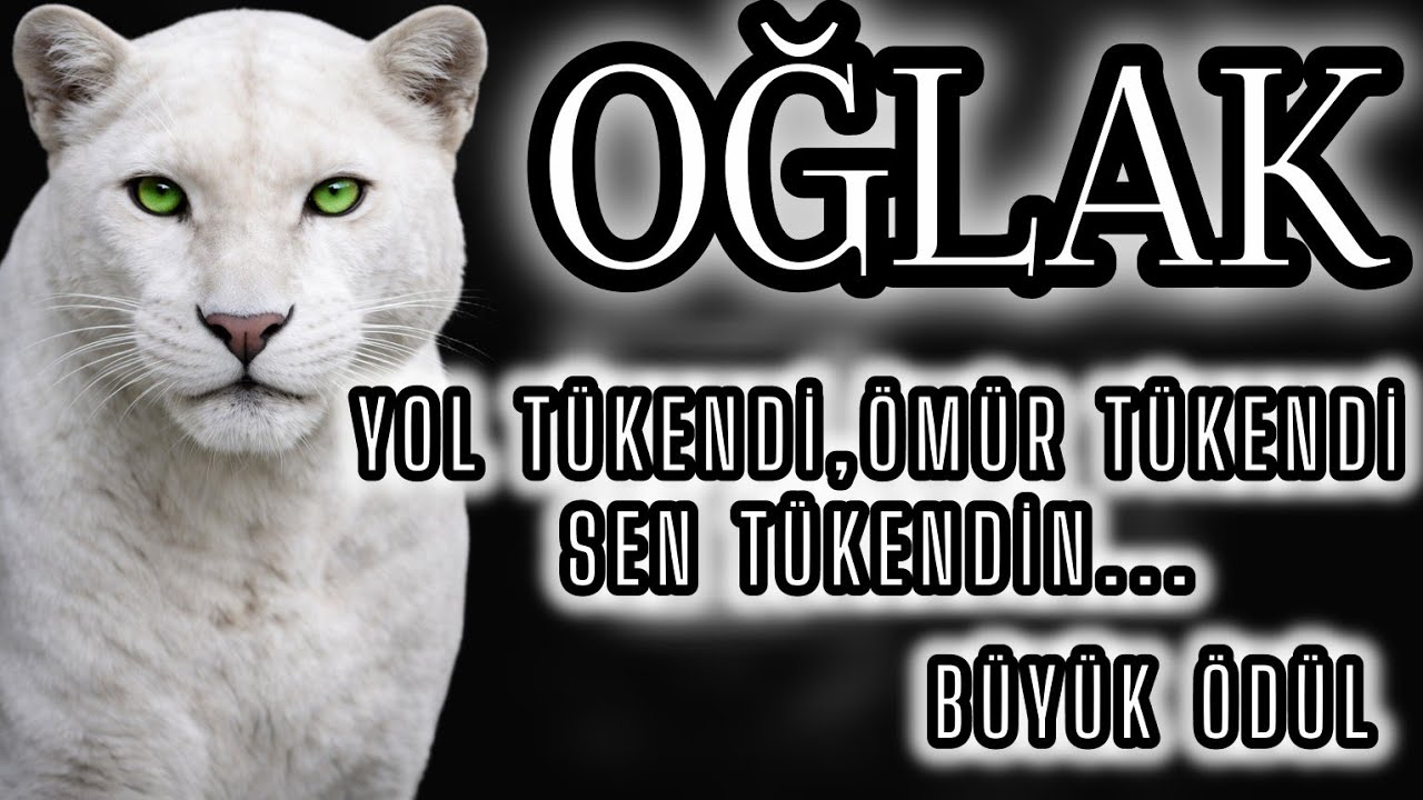 OĞLAK BURCU ♑️ ZAMAN BİTTİ... SEN TÜKENDİN... HEPSİ SENİN İÇİN ÇOK YANLIŞ... ‼️