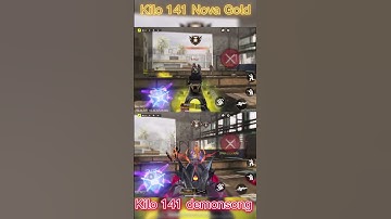 Kilo 141 Demonsong VS Kilo 141 Nova Gold Cod Mobile Call Of Duty