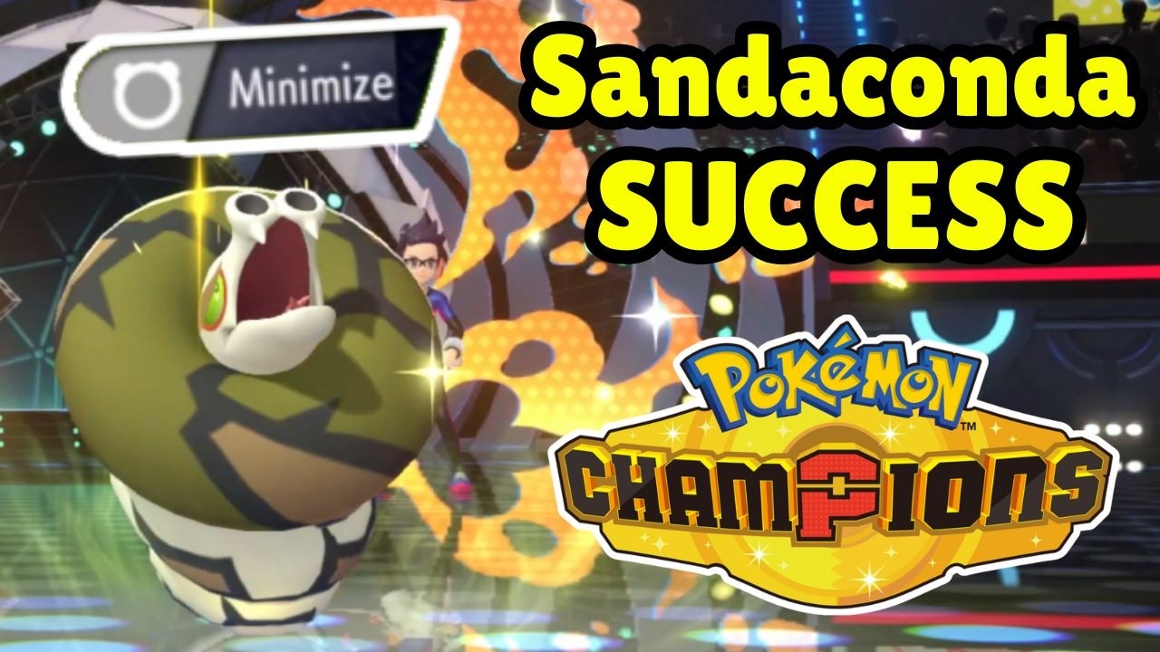 Kc Vgc Sandaconda SUCCESS! Pokemon Champions VGC Ranked Ladder Competitive ...