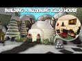 BUILDING A BLOXBURG IGLOO HOUSE WITH THE NEW UPDATE ITEMS