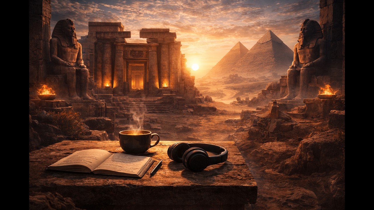 Echoes of the Pharaoh – Egyptian Ambient Focus Music 1 Hour - YouTube