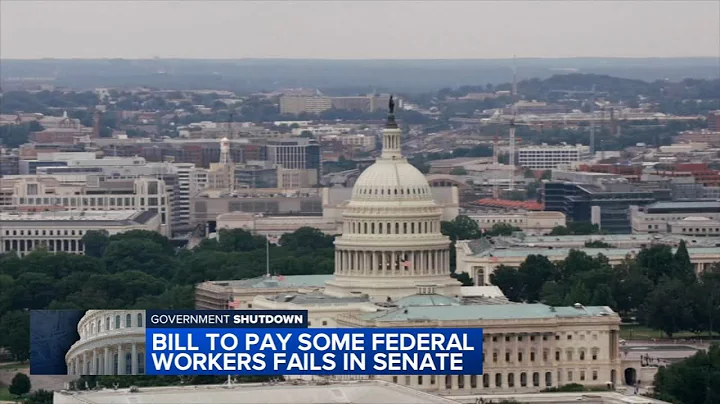 Senate fails to advance GOP bill to pay some federal workers during shutdown