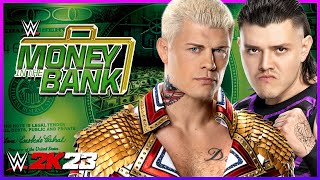SUPER CODY... - Cody Rhodes vs Dominik Mysterio - WWE Money In The Bank - WWE 2K23 Gameplay