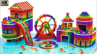 Magnet Challenge - Build Slide House, WaterWheel, Swimming Pool From Magnetic Balls Satisfying ASMR by Magnet Balls World 173,291 views 1 month ago 1 hour, 4 minutes