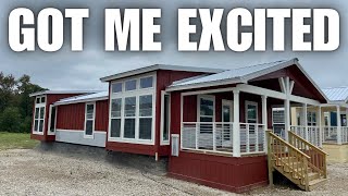 NEW & COMPACT cottage type mobile home with so much APPEAL! Prefab House Tour