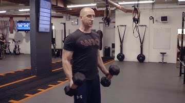 Standing hammer curl