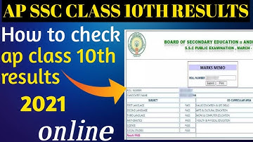 How to Check AP 10th Class Results 2021 Online Mobile || How to Check AP SSC Results in Mobile 2021