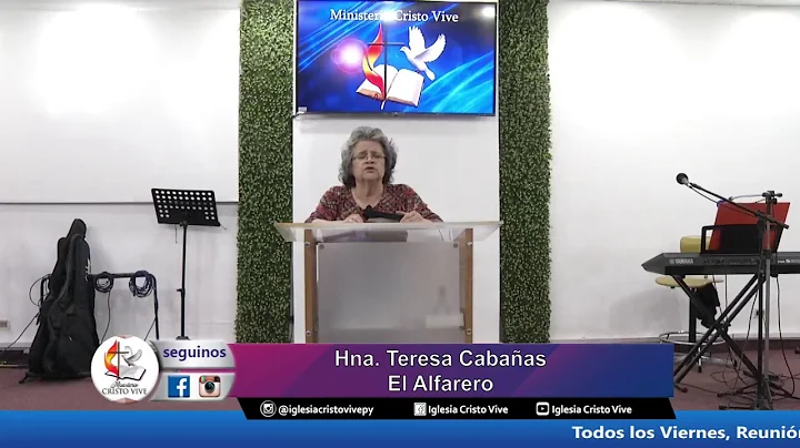 Hna. Teresa Cabaas - El Alfarero (Jeremas 18; 1-6)