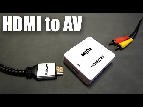 Бейне: AV-HDMI адаптері бар ма?