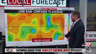 How much of Central Pennsylvania is still in a drought?