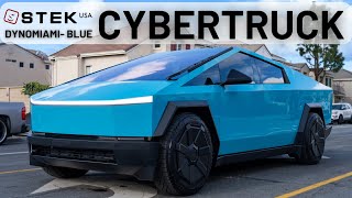 Miami Blue CYBERTRUCK | STEK DYNOmiami-blue PPF