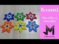 Tutorial - flor básica en mostacillas