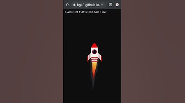 Parallax Effect Using Gyroscope | Parallax For Mobile| Gyroscope For Web |  #Parallax |#UI | #Shorts