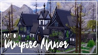 Vampire Manor Part 01 - Speed Build - The Sims 4