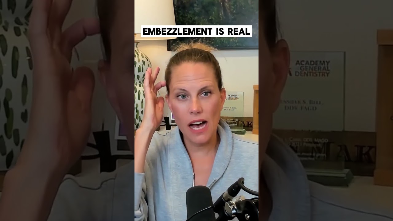 Embezzlement is Real #DentalNews