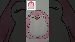Drawing a "Penguin Squishmallow" | Learn to Draw & color | How to draw cute | Drawing Ideas Kids