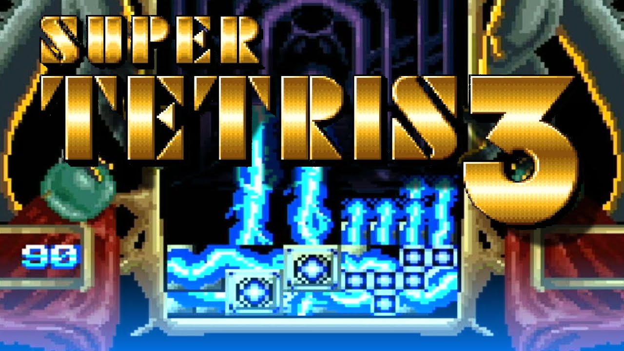 SUPER TETRIS 3【SFC／スーパーファミコン】 - YouTube