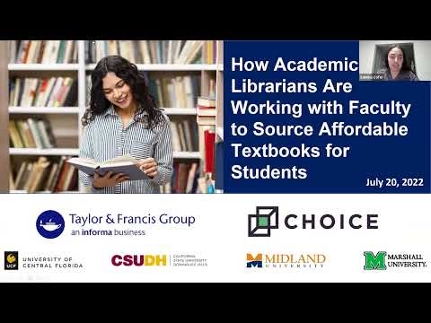 How Academic Librarians Are Working with Faculty to Source Affordable Textbooks for Students