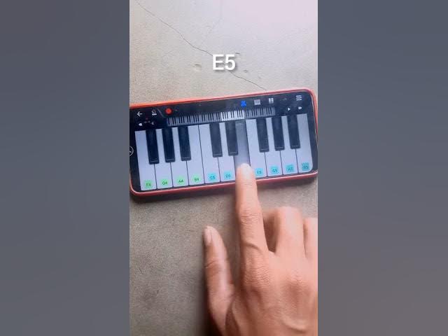 Lai Lai Lai Piano Tutorial | Easy Tune ♥️| Perfect Piano | Walkband | Joker #shorts