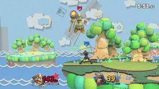 What is the canonical King Dedede punish