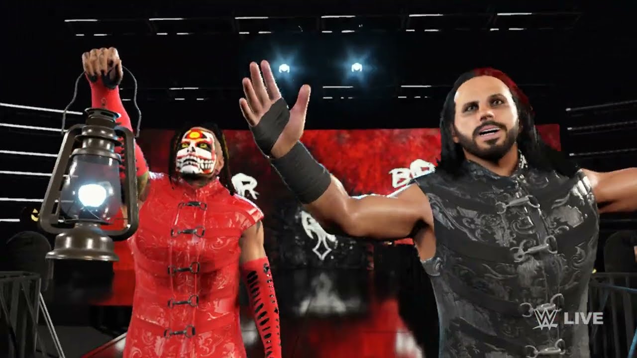 BROKEN Hardy Boy's return entrance: Halloween Havoc /GFX / Custom Music