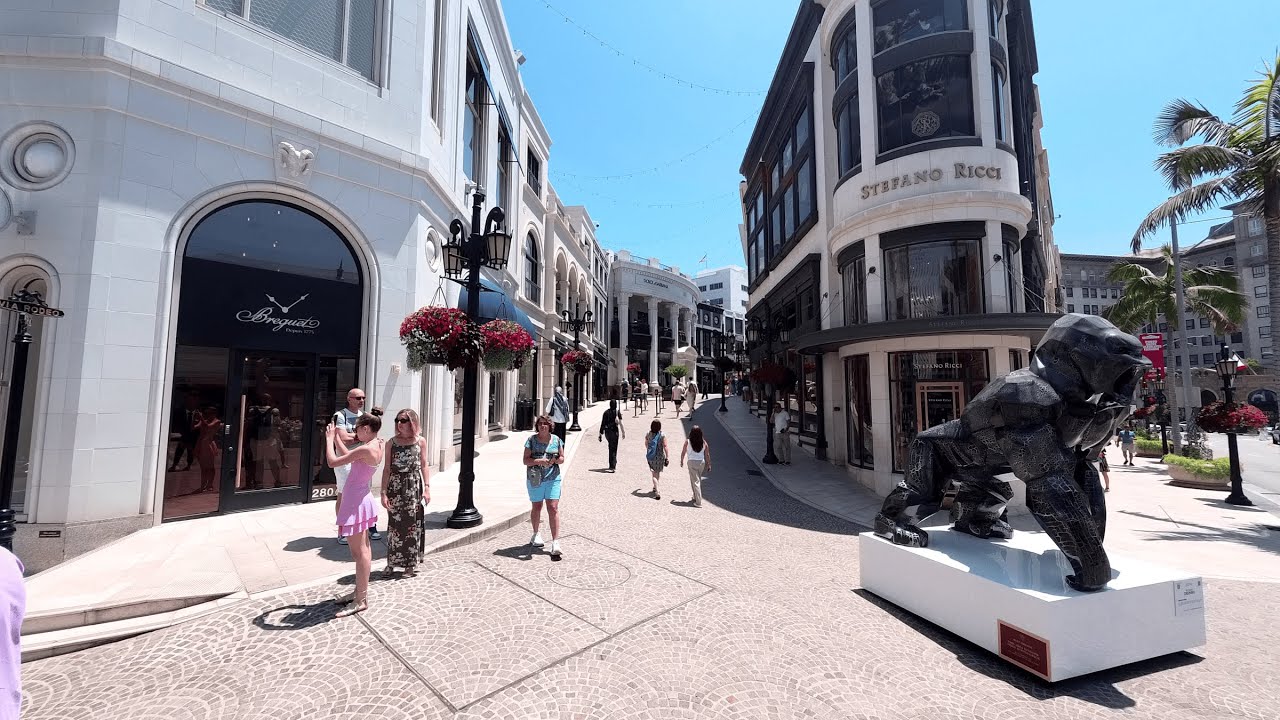 [ 4K ] Rodeo Drive Beverly Hills – The World’s Most Famous Luxury ...