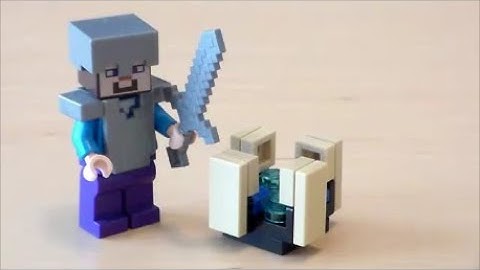 Lego Minecraft Sculk Shrieker Tutorial