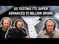 US Testing its Super Advanced $1 Billion Drone on US Aircraft Carriers REACTION |OFFICE BLOKES REACT