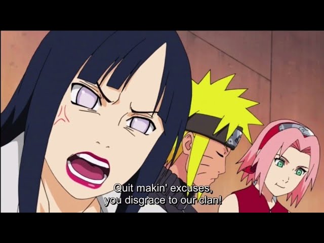 Hinata Calls Neji a Disgrace to the Clan/ NARUTO SHIPPUDEN ROAD TO NINJA MOVIE🔥 class=