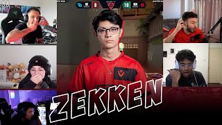 Streamers Are Freaking Out After Watching Zekken Insane Reflexex