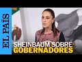 SHEINBAUM aclara que ni RUBÉN ROCHA ni MARU CAMPOS están imputados por la FISCALÍA.