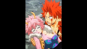Mina saves Kirishima | Mina & Kirishima ❤️🔥 #myheroacademia #edit #amv #mha #bnha #anime