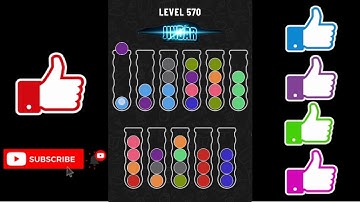 Ball Sort Puzzle Level 570