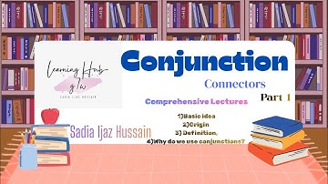 Conjunctions (part 1/4) explanation in urdu/hindi 