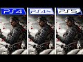 Ghost of Tsushima | PS5 - PS4 - PS4 Pro | Graphics & FPS Comparison