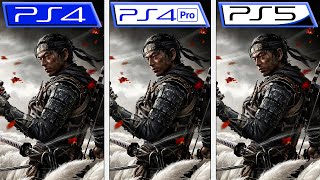 Ghost of Tsushima | PS5 - PS4 - PS4 Pro | Graphics & FPS Comparison