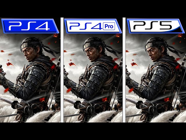 Ghost of Tsushima  Comparativa gráfica PS5 vs PS4 y PS4 Pro