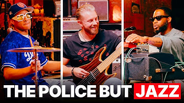 Jazz Fusion Trio Covers The Police on the spot (ft. Hadrien Feraud, Cory Henry & Ronald Bruner Jr.)