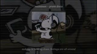 mxmtoon - prom dress [sped up]